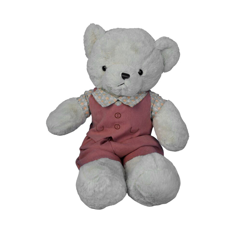عروسک خرس شیک و پیک کدStylish bear doll 045