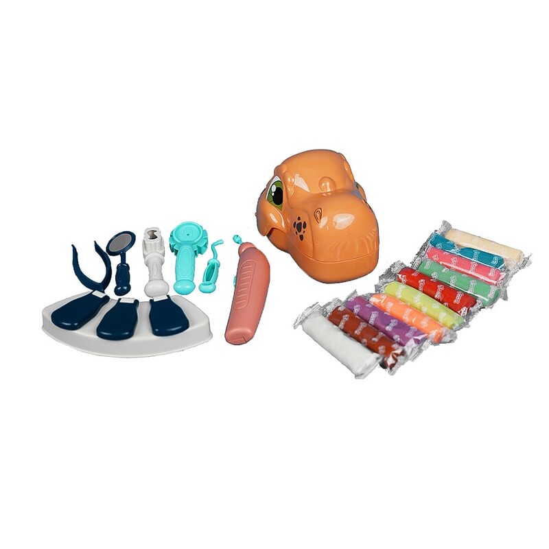 اسباب بازی دندان پزشکی دایناسور کدDinosaur dental toy8635