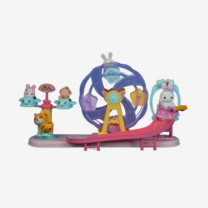 ست شهربازی خرگوش کدRabbit playground set 6684