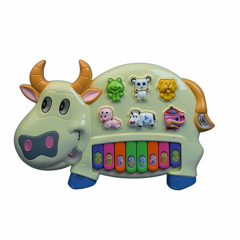 اسباب بازی ارگ طرح گاو کد Cow design citadel toy 6600