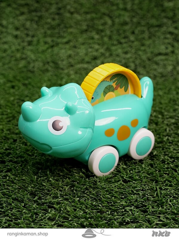 اسباب بازی دایناسور چرخ دار کدWheeled dinosaur toy 8007