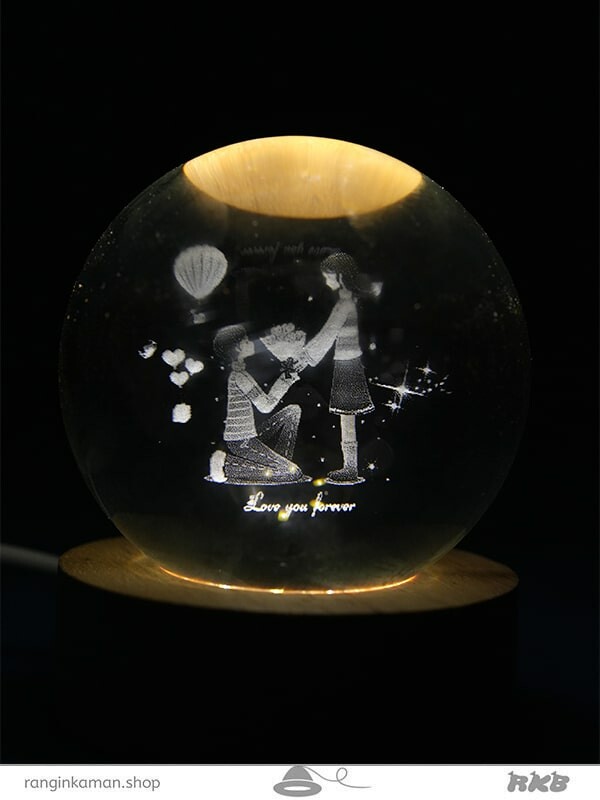 گوی کریستال بزرگ سایز 8 Large size crystal orb