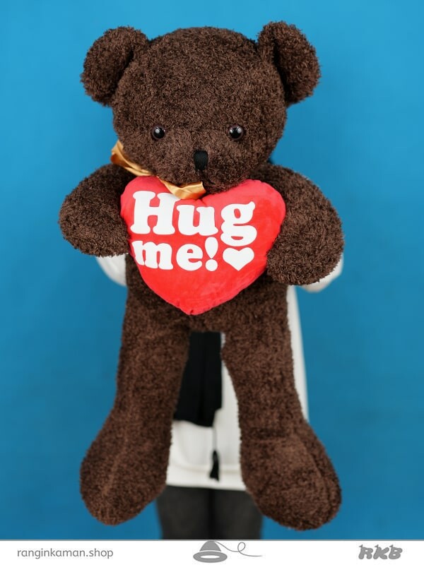 عروسک خرس Hug me کد 021 Teddy bear Hug me