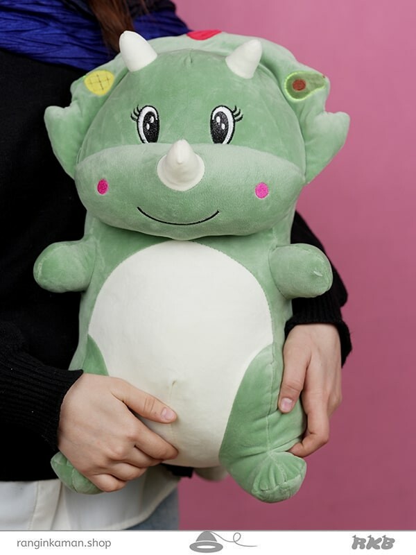 عروسک اژدها تپل کد 72_126 chubby dragon doll