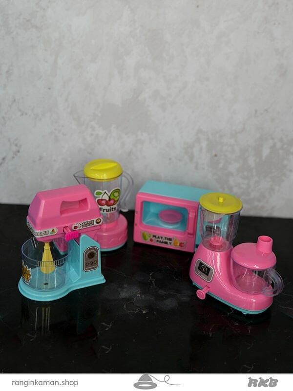 اسباب بازی ست 4 تکه دخترانه کد 6423 Set of 4 pieces for girls
