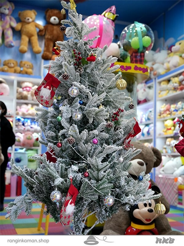 درخت برف سنگین 180 سانتیSnowy Christmas tree