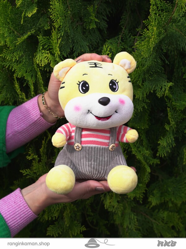 عروسک تایگر سارافونی کوچک small dressed tiger doll