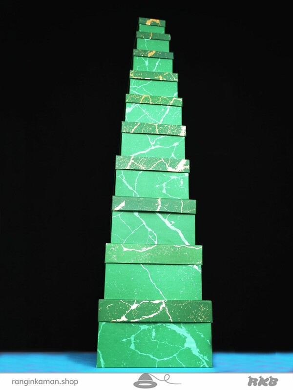 جعبه 10 سایز مرمری Box of 10 sizes
