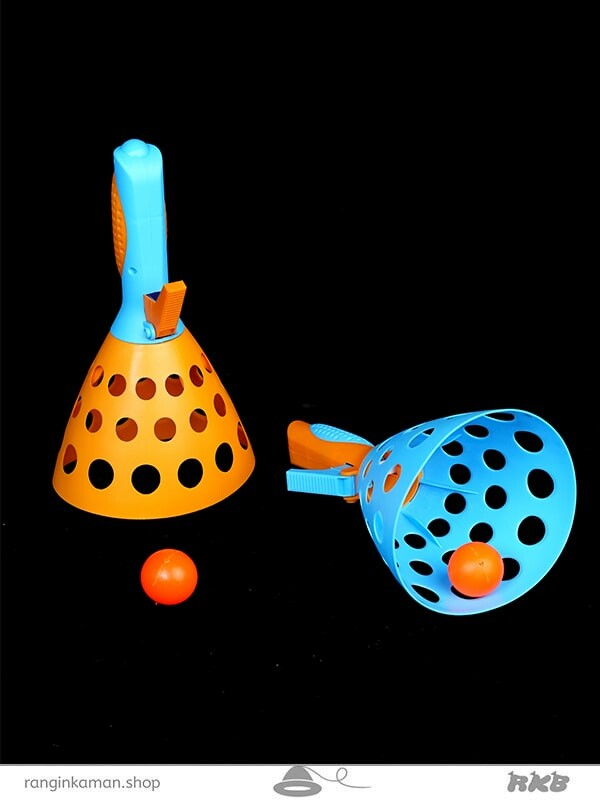 اسباب بازی شوتبال بزرگ دوتایی Double large shooting toy