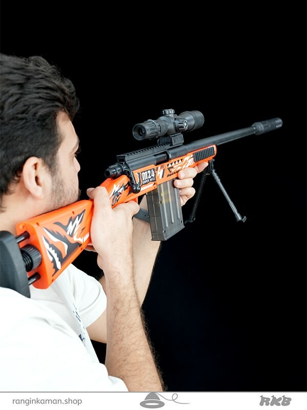 اسباب بازی تفنگ پوکه پران  Poke Pran toy gun M24