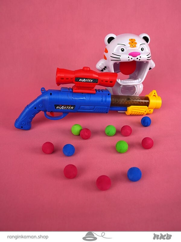 تفنگ بادی با هدف ببر Air rifle with tiger aim