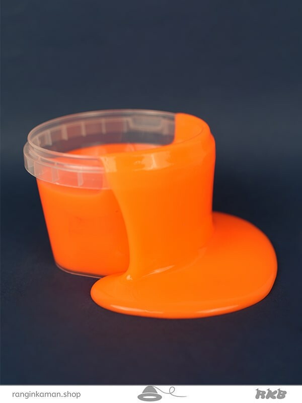 ژل بازی واتر نارنجی بلک لایت Blacklight orange water game gel