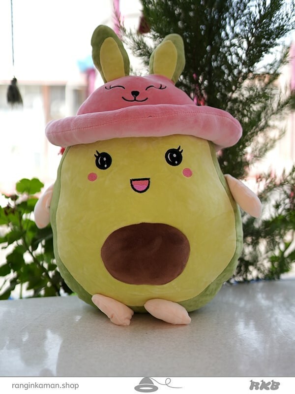 عروسک آووکادو تپل خرگوشی Avocado stuffed rabbit doll
