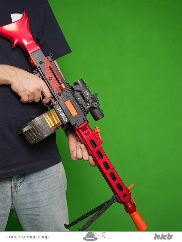 تفنگ پوکه پران سایز بزرگ Large size Puke Pran gun