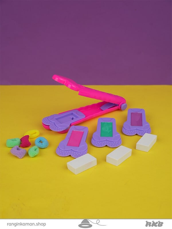 ست آرایشی رنگ مو کوچکSmall hair color cosmetic set