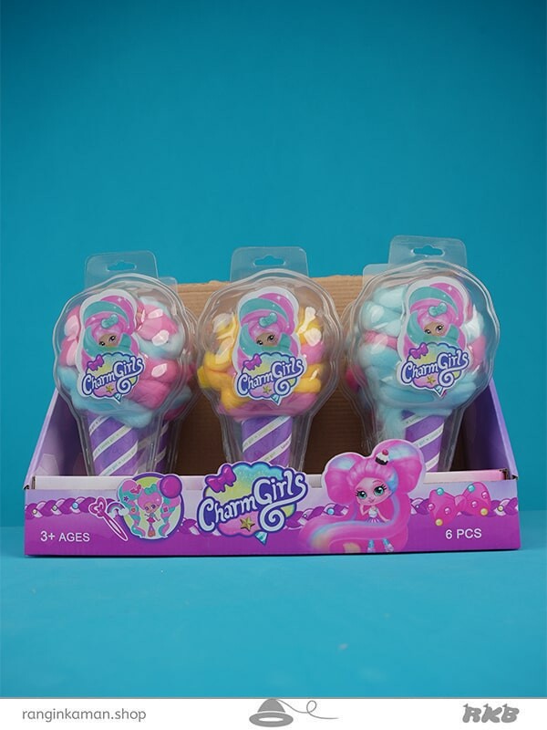 عروسک قیفی مو بلند Funnel doll with long hair