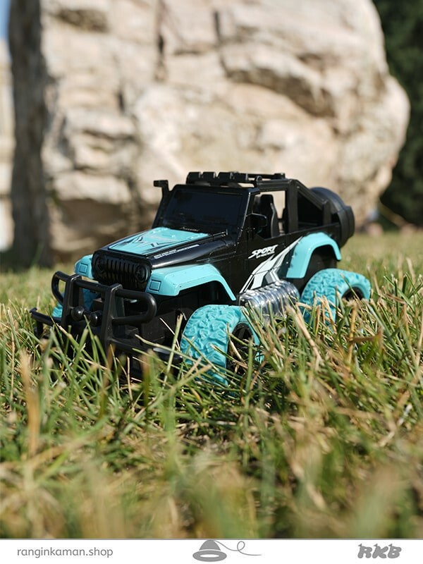 ماشین آفرود رکاب چراغی  Off-road car with light pedals