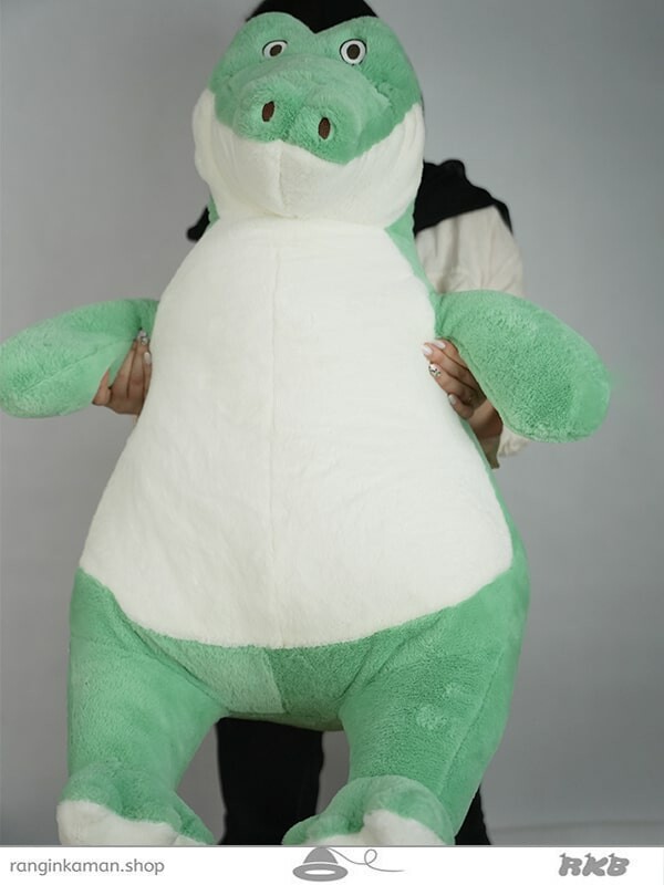 عروسک تمساح تپل سایز 3  Crocodile doll size 3