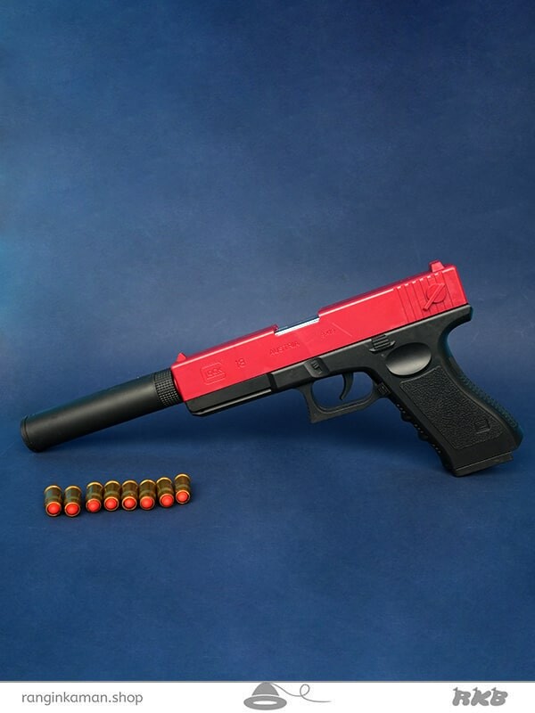 تفنگ کلت خشابدار تیر ابری gun with magazin