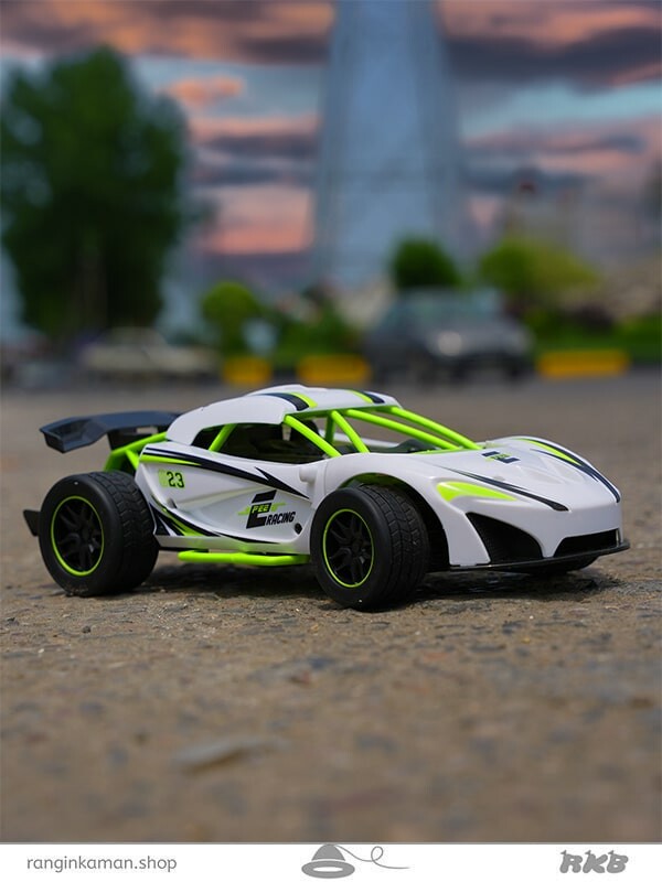 ماشین مسابقه دودزا  Smoke racing car