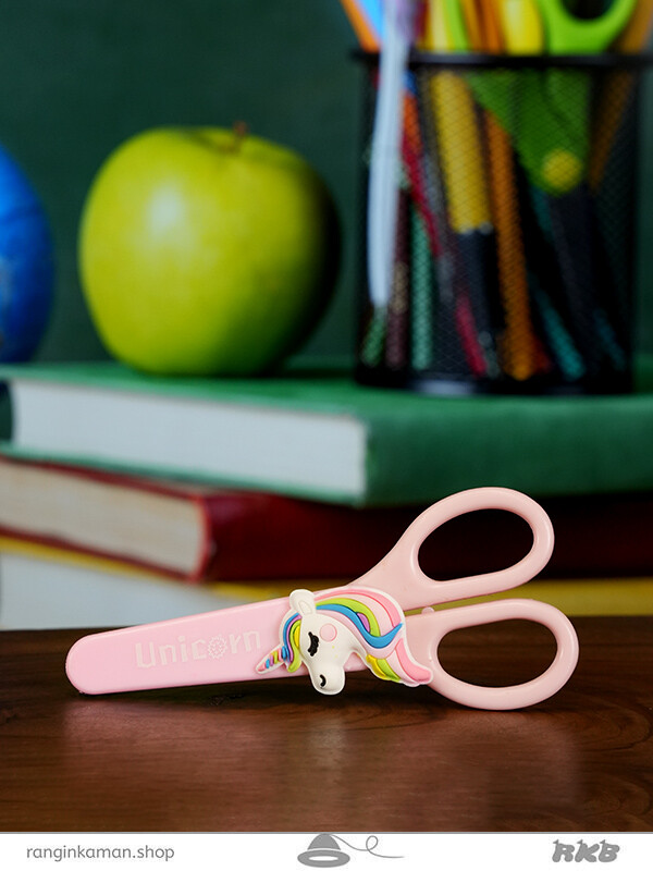 قیچی محافظ دار یونیکورن Unicorn design scissors