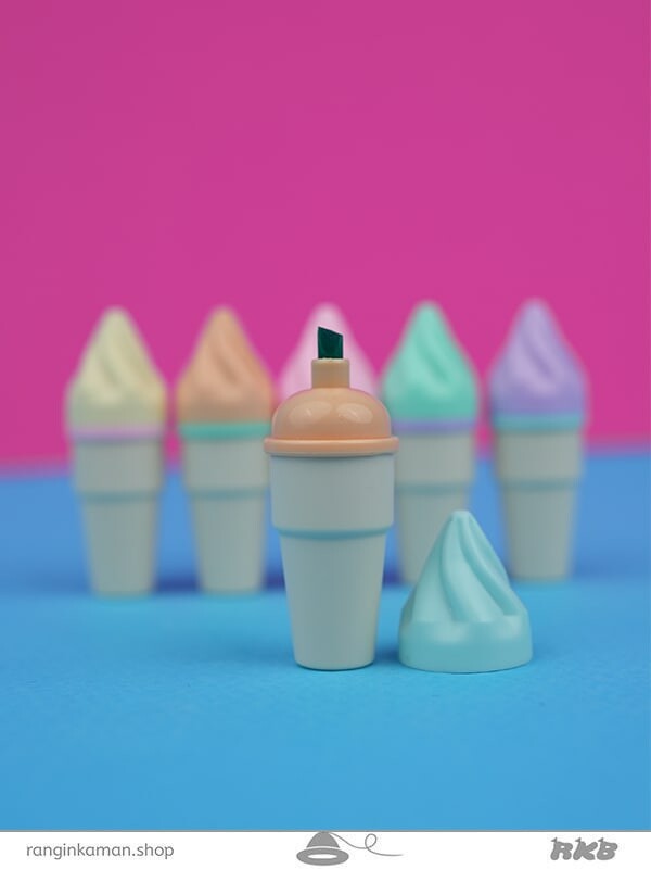 علامت زن بستنی قیفی ice cream marker