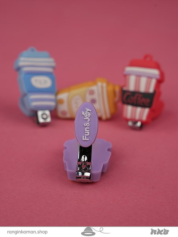 ناخن گیر فانتزی طرح نوشیدنی گرم Fancy hot drink design nail clipper