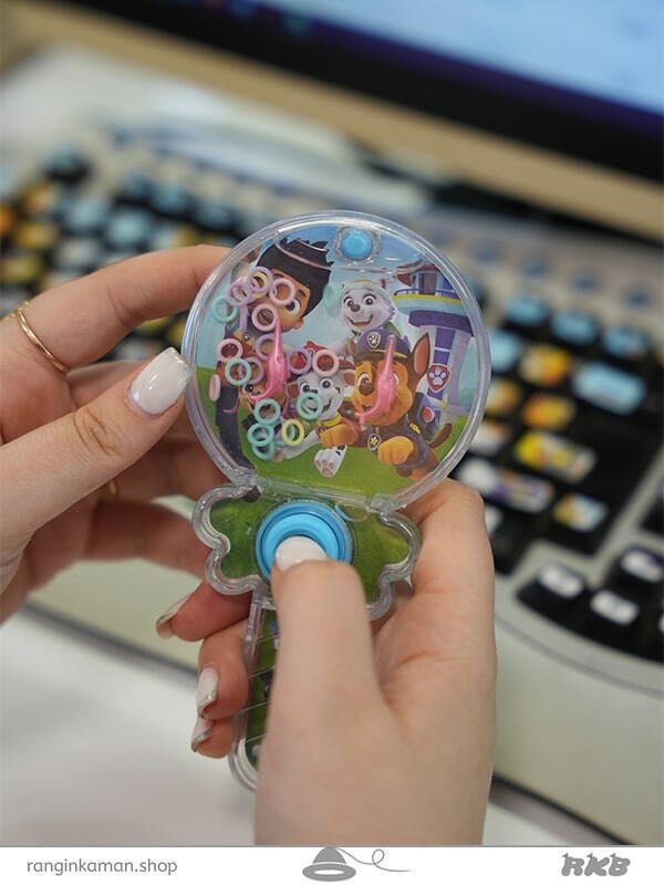 اسباب بازی واتر گیم تک دکمه طرح سگ های نگهبان One button water game toy with guard dog design