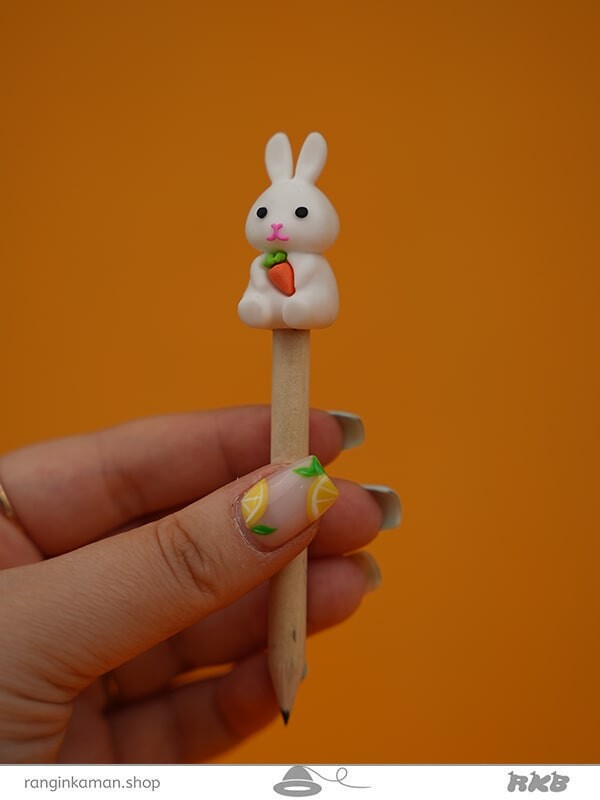 مداد پاکن دار حیوانات کوچک Small animal eraser pencil