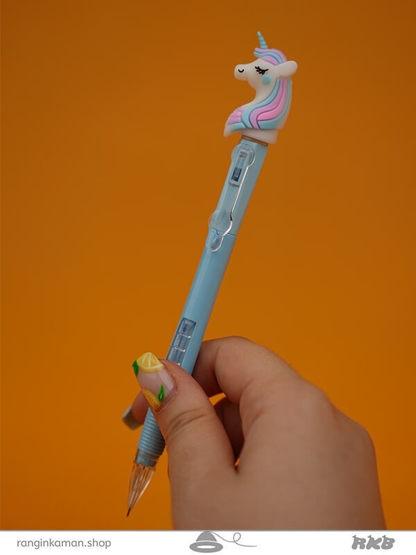 اتود کلاج دار یونیکورن رنگین کمانی Etude with rainbow unicorn collage