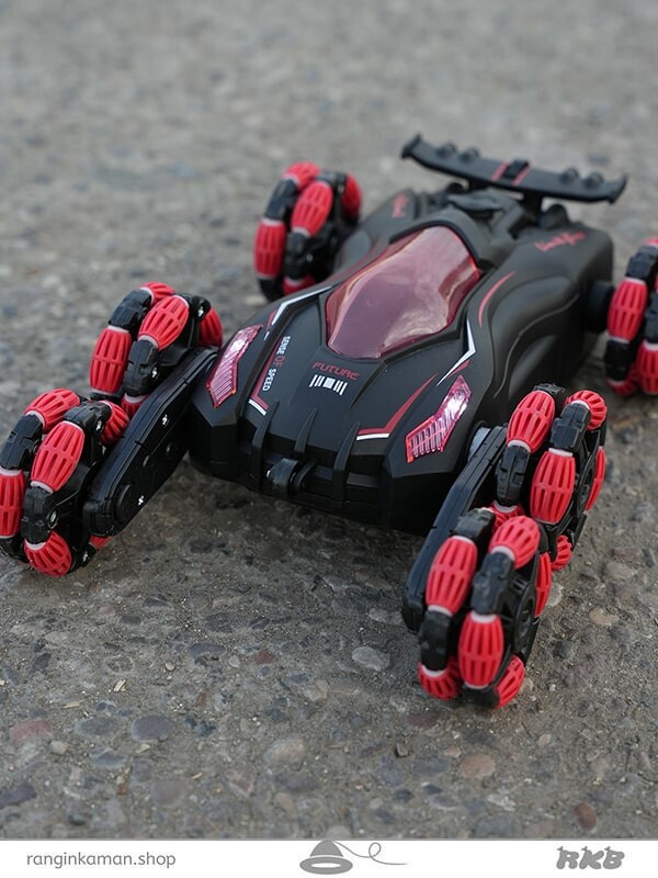 اسباب بازی ماشین 6 چرخ کپسولی  6 wheel capsule car toy
