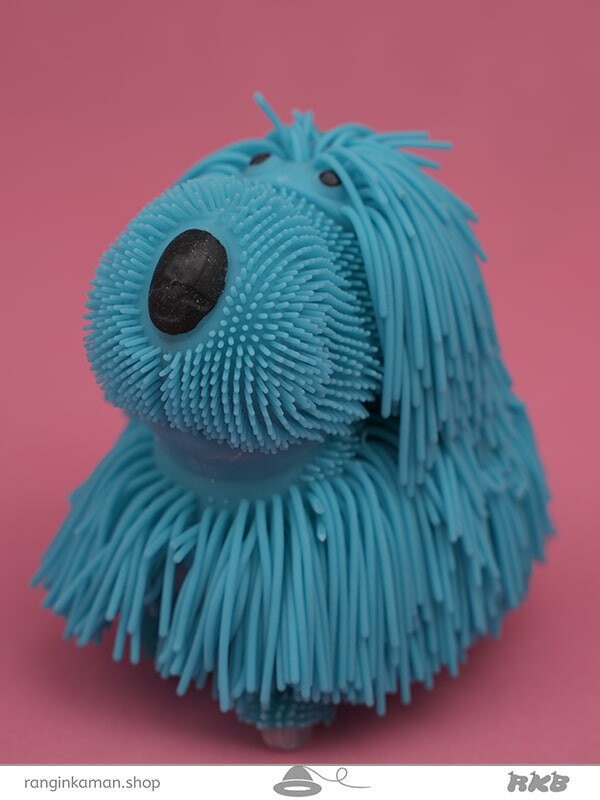 اسباب بازی سگ کشی مودار Hairy dog ​​toy