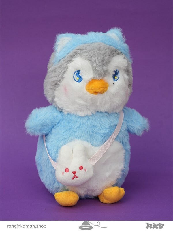 عروسک پنگوئن کیف دار Penguin doll with bag
