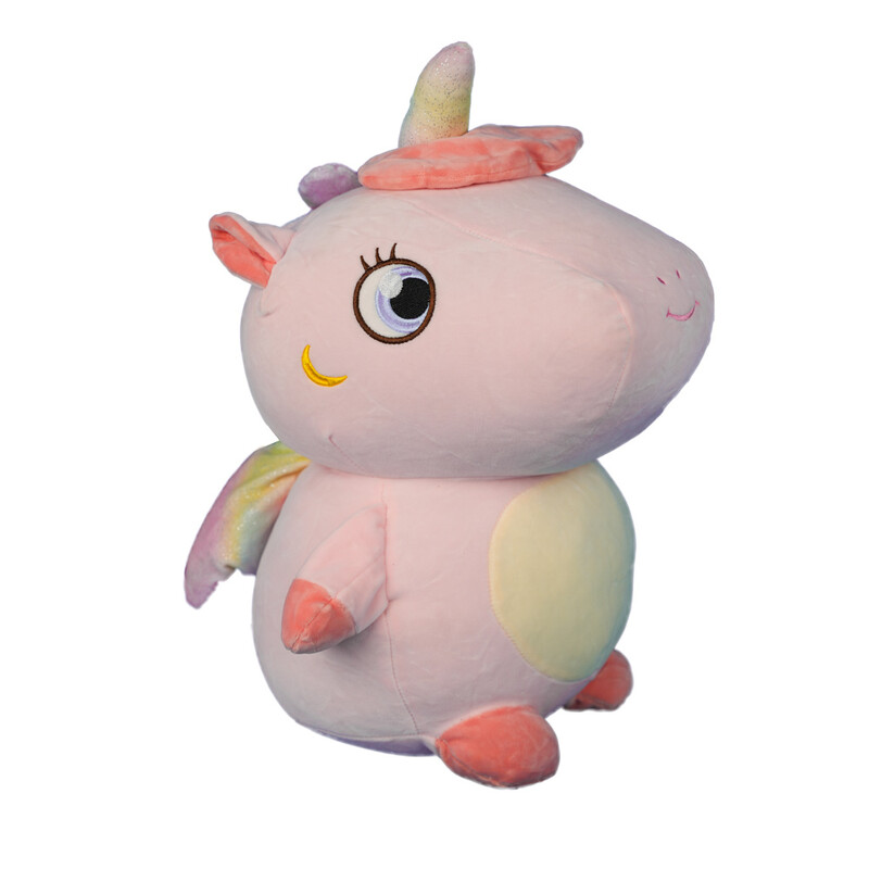 عروسک تک شاخ چشم عسلی 50 سانتی Honey-eyed unicorn doll