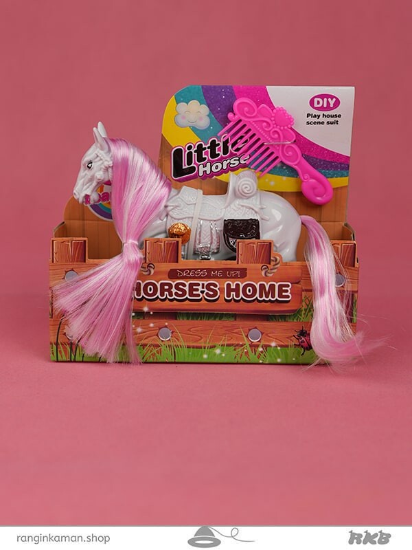 اسباب بازی اسب با شانه  Horse toy with comb tt_6105_3