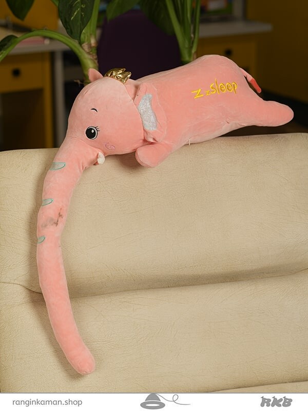 عروسک فیل شاه خوابیده Sleeping elephant king doll