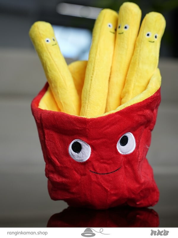 عروسک سیب زمینی سرخ کرده سایز بزرگ big size French fries doll