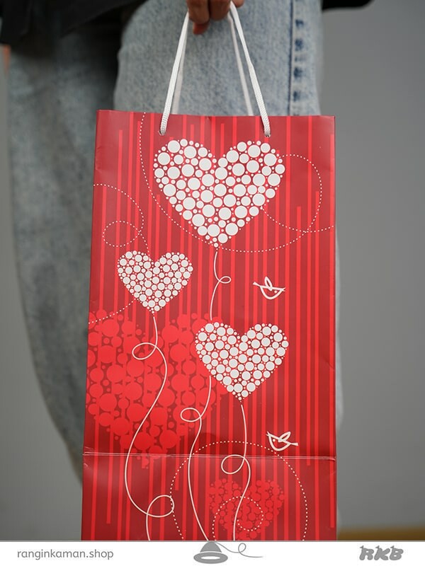 بگ قلب قرمز red heart bag