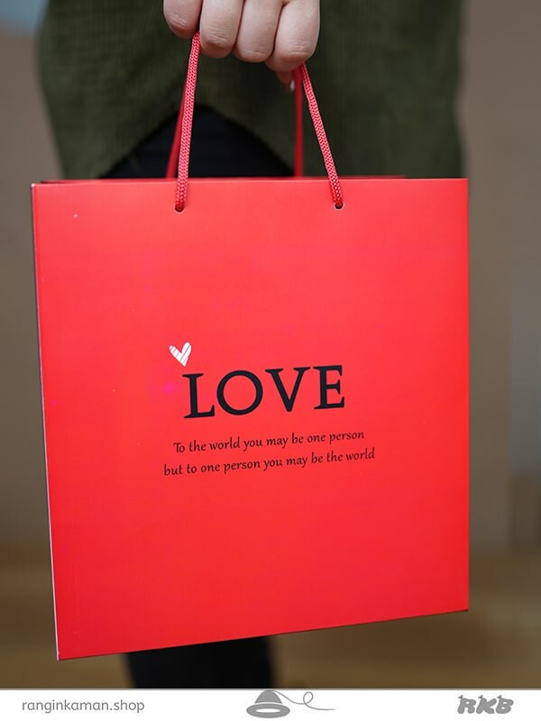 بگ قرمزred bag LOVE