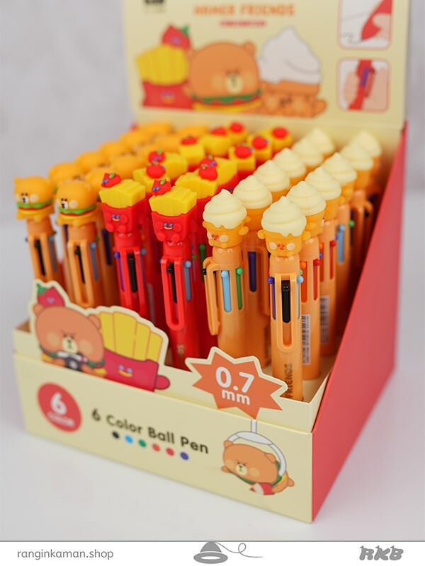 خودکار شش رنگ  Six-color pen