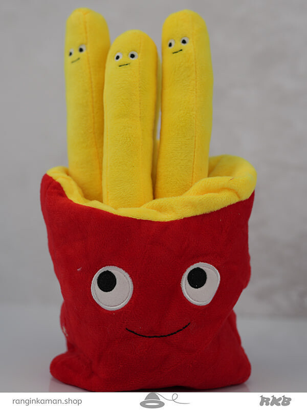 عروسک سیب زمینی سرخ کرده French fries doll