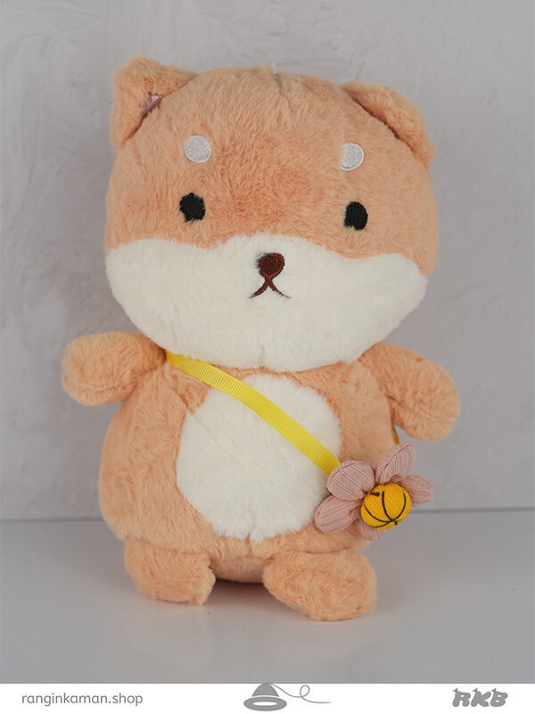 عروسک حیوانات گل به دست Flower animal doll in hand