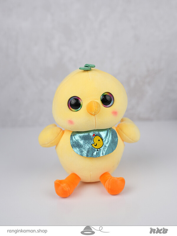 عروسک جوجه چشم تیله ای Marble eye chick doll