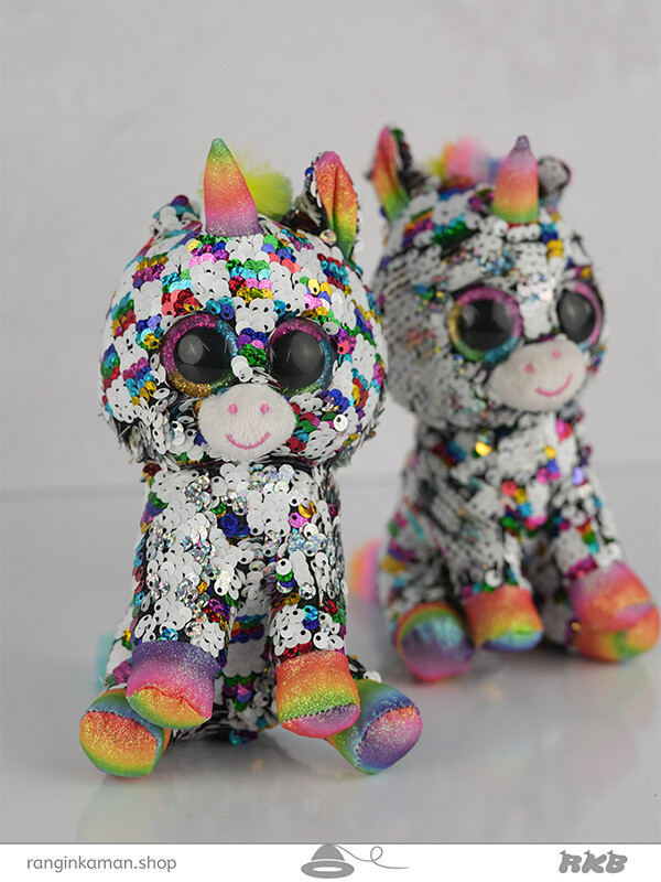 عروسک حیوانات ty چشم تیله ای پولکی کوچک Small scaly marble eye ty animal doll