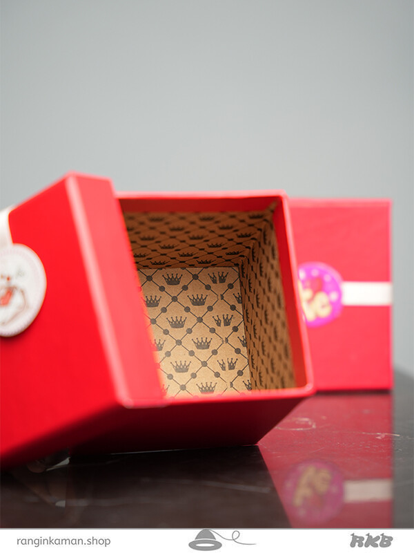 جعبه مکعب دو تکه Two-piece cube box