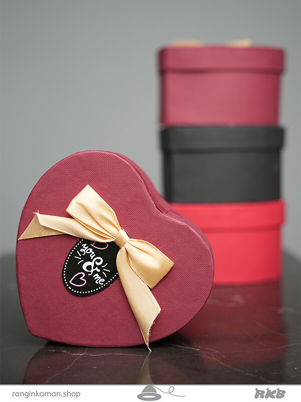 جعبه قلب تکی Single heart box
