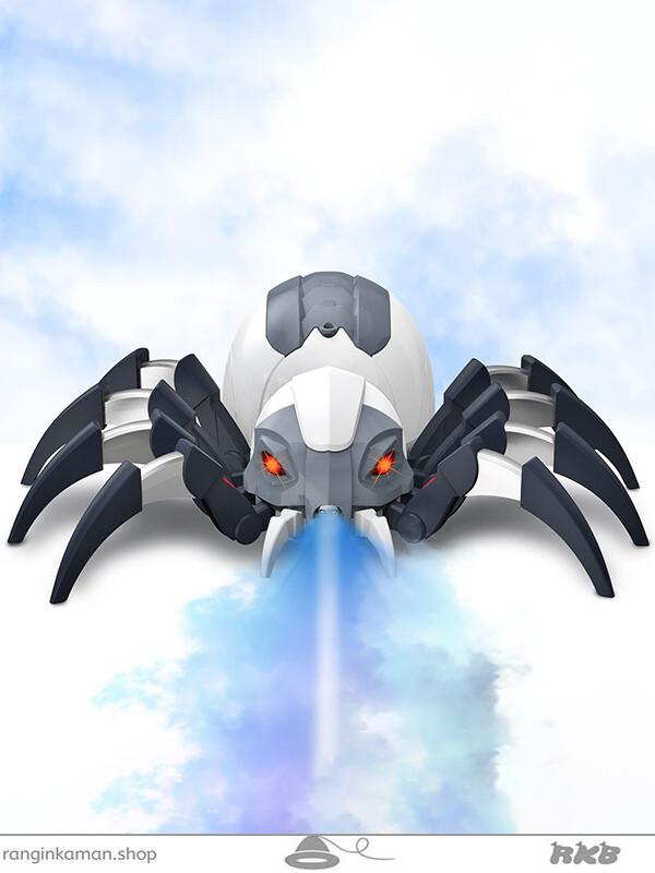 عنکبوت کنترلی دودزا Smoke control spider