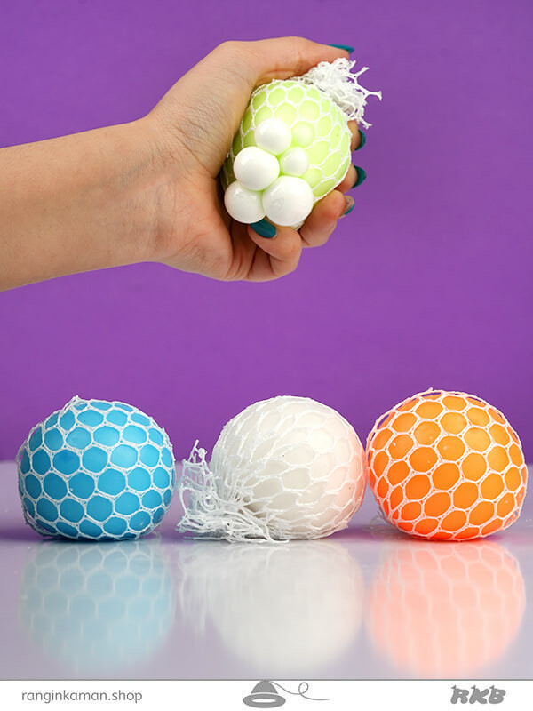 فیجت توپ توری شب تاب Fidget ball net firefly