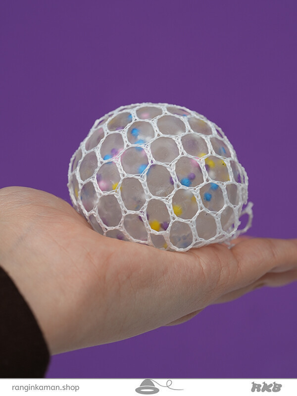 فیجت توپ توری دونه برفی Snowflake lace ball fidget