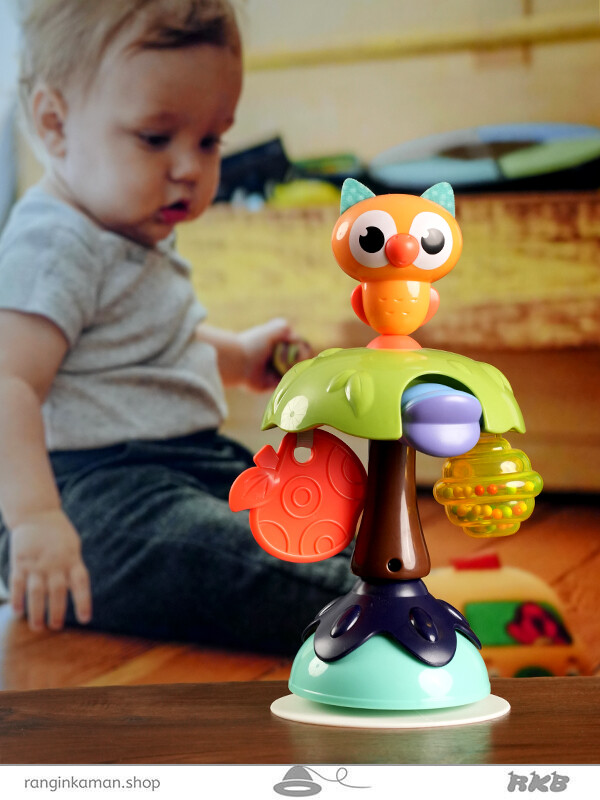 جغجغه جغد چشم قلمبه هالی تویز Owl eye rattle